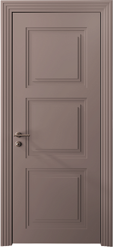 Дверь Milano Neo Classic Scalino Серая стяжка эмаль (RAL 060-60-05) без стекла