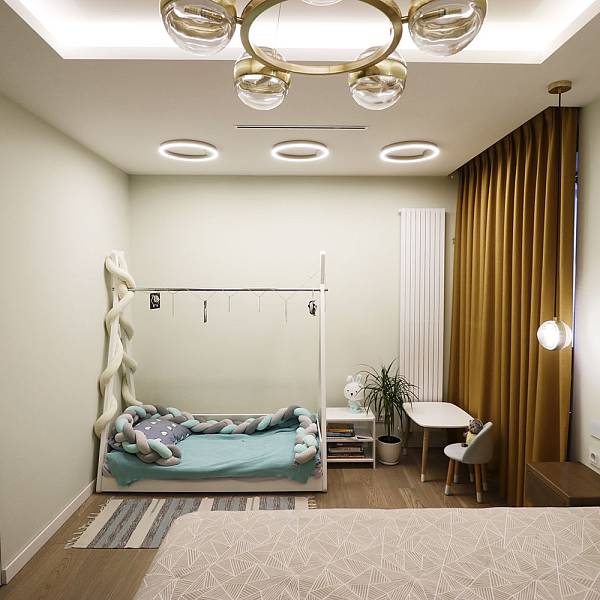 Проект трехкомнатной квартиры для семьи с двумя детьми. Дизайнер Шуклина Мария - фото 9