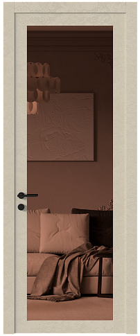 Дверь Tivoli З-1 Версилк крем со стеклом