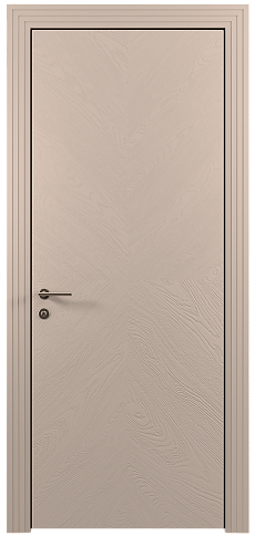 Дверь Tivoli И-1 Грязный Белый эмаль по шпону (RAL 070-90-05) без стекла