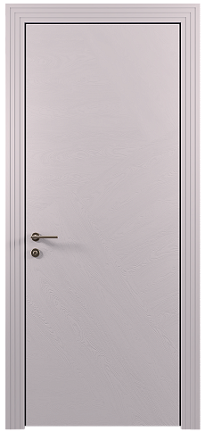 Дверь Tivoli М-1 Серый Флокс эмаль по шпону (RAL 358-71-02) без стекла