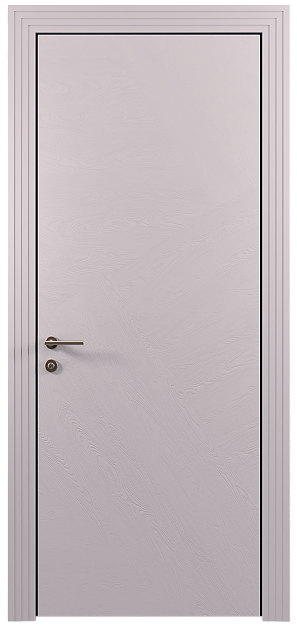Межкомнатная дверь Tivoli М-1, цвет - Серый Флокс эмаль по шпону (RAL без номера), Без стекла (ДГ)