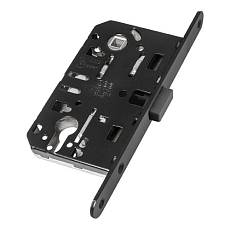 Защелка с пластиковым язычком, магнитная AGB, LM CL BL, черный. В комплекте с дверью «Невидимка» по акции