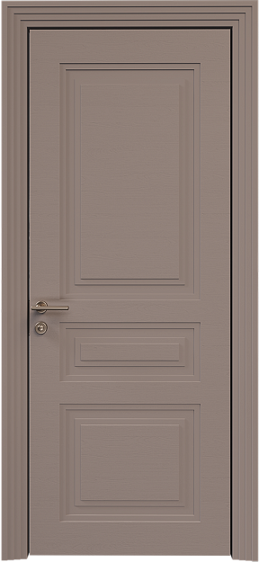 Межкомнатная дверь Imperia-R Neo Classic Scalino, цвет - Теплый Серый эмаль по шпону (RAL 040-60-05), Без стекла (ДГ)
