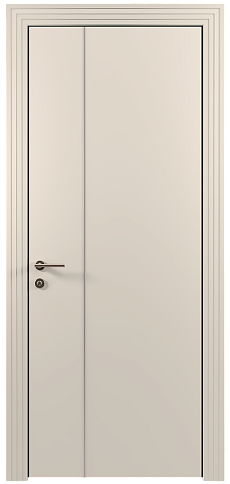 Дверь Tivoli В-1 Бежевая эмаль (RAL 9010) без стекла