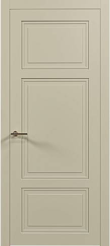 Дверь Siena Neo Classic Серо-оливковая эмаль (RAL 7032) без стекла