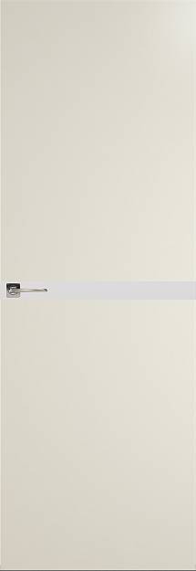 Межкомнатная дверь Tivoli Б-4 Невидимка, Без стекла (ДГ), цвет - Жемчужная эмаль (RAL 1013)