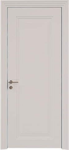 Дверь Domenica Neo Classic Scalino Белая эмаль по шпону (RAL 9003) без стекла