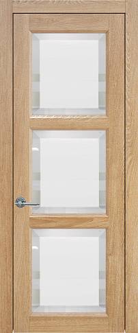 Дверь Milano Porta Classic / Милано Порта Классик Дуб капучино со стеклом