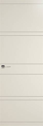 Дверь Tivoli / Тиволи Е-2 Невидимка Жемчужная эмаль (RAL 1013) без стекла