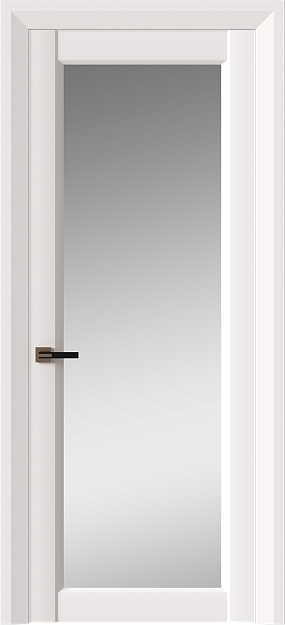 Межкомнатная дверь Domenica Neo Classic Decoro, Со стеклом (ДО), цвет - Белая ST
