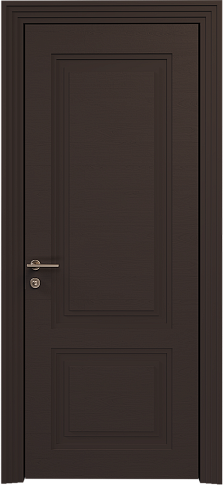 Дверь Dinastia Neo Classic Scalino Чёрный Базальт эмаль по шпону (RAL 040-30-05) без стекла