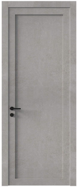 Межкомнатная дверь Tivoli / Тиволи З-4, Без стекла (ДГ), цвет - Белый камень