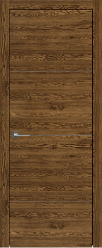 Дверь Tivoli Г-2 Дуб коньяк без стекла
