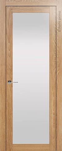 Дверь Tivoli З-1 Дуб капучино со стеклом
