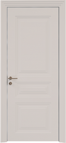Дверь Imperia-R Neo Classic Scalino Белая эмаль по шпону (RAL 9003) без стекла