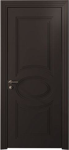 Дверь Florencia Neo Classic Scalino Чёрный Базальт эмаль (RAL 040-30-05) без стекла