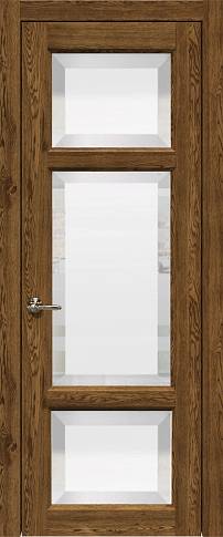 Дверь Siena Porta Classic Дуб коньяк со стеклом