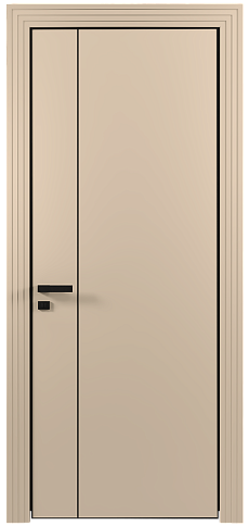 Дверь Piazza Moderno Бежевый Мел эмаль (RAL 075-80-10) без стекла