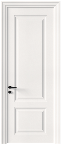 Дверь Dinastia Neo Classic Scalino / Династия Нео Классик Скалино Белоснежная мягкая шагрень без стекла