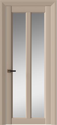 Дверь Prato Neo Classic Decoro / Прато Нео Классик Декоро Серый цемент эмаль (RAL 060-70-10) со стеклом