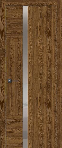 Межкомнатная дверь Tivoli Д-1, Без стекла (ДГ), цвет - Дуб коньяк