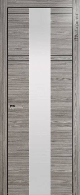 Межкомнатная дверь Tivoli Ж-2, Со стеклом (ДО), цвет - Орех пепельный