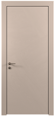 Дверь Tivoli М-1 Грязный Белый эмаль по шпону (RAL 070-90-05) без стекла
