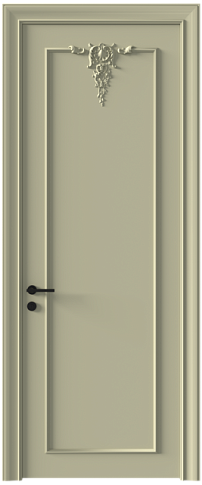 Дверь Tivoli / Тиволи А-1 Серо-оливковая эмаль (RAL 7032) без стекла