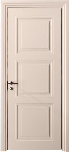Дверь Milano Neo Classic Scalino Бежевое Ядро Миндаля эмаль (RAL 070-85-05) без стекла