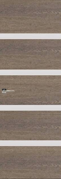 Межкомнатная дверь Tivoli Д-4 Невидимка, Без стекла (ДГ), цвет - Дуб антик