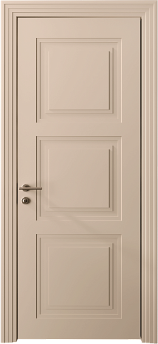 Дверь Milano Neo Classic Scalino Бежевый Мел эмаль (RAL 075-80-10) без стекла