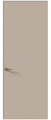 Дверь Tivoli&nbsp;А-1 Невидимка Серый цемент эмаль (RAL 060-70-10) без стекла