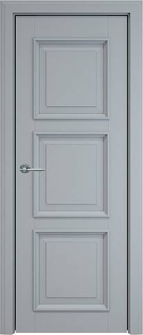 Дверь Milano Porta Classic LUX Серебристо-серая эмаль (RAL 7045) без стекла