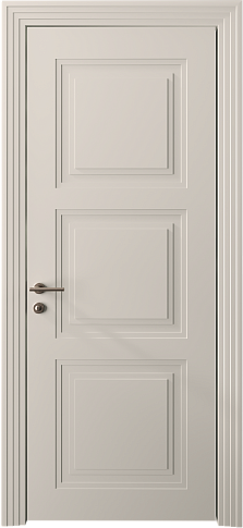 Дверь Milano Neo Classic Scalino Бежевая эмаль (RAL 9010) без стекла