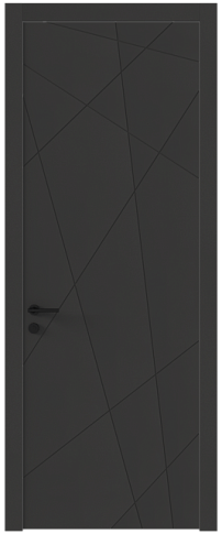 Дверь Tivoli В-5 Диамант серый без стекла