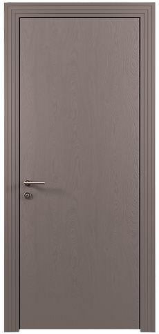 Дверь Tivoli А-1 Серая стяжка эмаль по шпону (RAL 060-60-05) без стекла