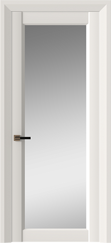 Дверь Domenica Neo Classic Decoro / Доменика Нео Классик Декоро Белая эмаль (RAL 9003) со стеклом