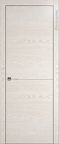 Дверь Tivoli Б-2 Белый ясень nano-flex без стекла