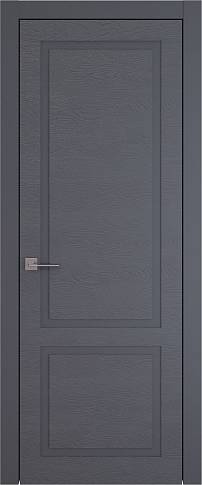 Дверь Tivoli И-5 Графитово-серая эмаль по шпону (RAL 7024) без стекла
