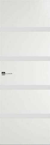 Дверь Tivoli / Тиволи Д-4 Невидимка Бежевая эмаль (RAL 9010) без стекла