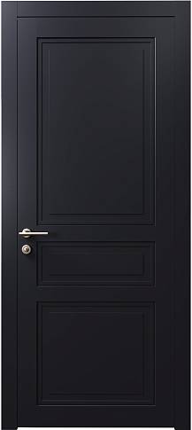 Дверь Imperia-R Neo&nbsp;Classic Черная эмаль (RAL 9004) без стекла