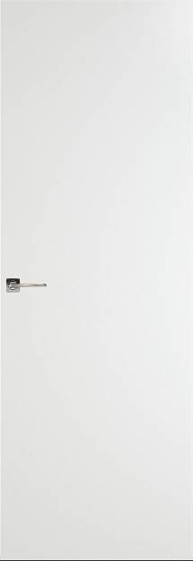 Межкомнатная дверь Tivoli А-1 Невидимка, цвет - Белая эмаль (RAL 9003), Без стекла (ДГ)