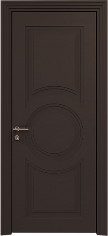 Дверь Ravenna Neo Classic Scalino Чёрный Базальт эмаль по шпону (RAL 040-30-05) без стекла