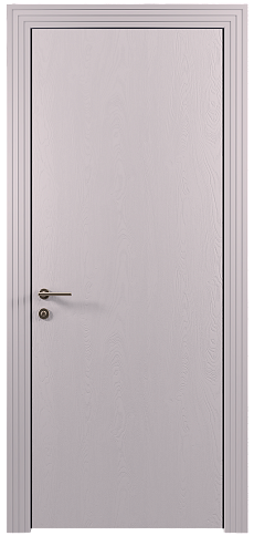 Дверь Tivoli А-1 Серый Флокс эмаль по шпону (RAL 358-71-02) без стекла