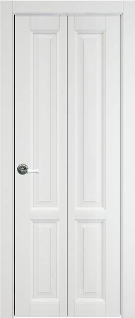 Межкомнатная дверь Dinastia Porta Classic / Династия Порта Классик Книжка, Без стекла (ДГ), цвет - Белая ST