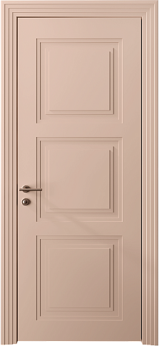 Дверь Milano Neo Classic Scalino Серый цемент эмаль (RAL 060-70-10) без стекла