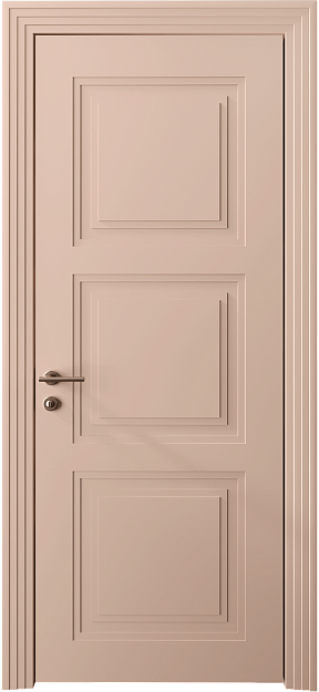 Межкомнатная дверь Milano Neo Classic Scalino, Без стекла (ДГ), цвет - Серый цемент эмаль (RAL 060-70-10)