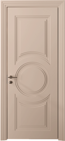 Дверь Ravenna Neo Classic Scalino Серый цемент эмаль (RAL 060-70-10) без стекла