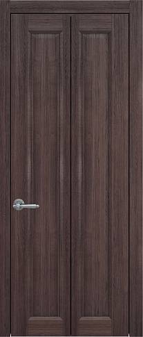 Дверь Domenica Книжка Porta Classic Венге Нуар без стекла